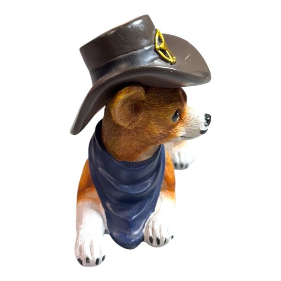 Cowboy Chihuahua Figurine By The Hamilton Collection Dog Lovers Resin Dog Statue - Picture 2 of 11
